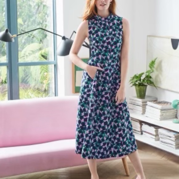 Boden Miriam Ponte Midi Dress in Forest & Clematis. NWT, Never worn.
Size 20/22L - Picture 3 of 14